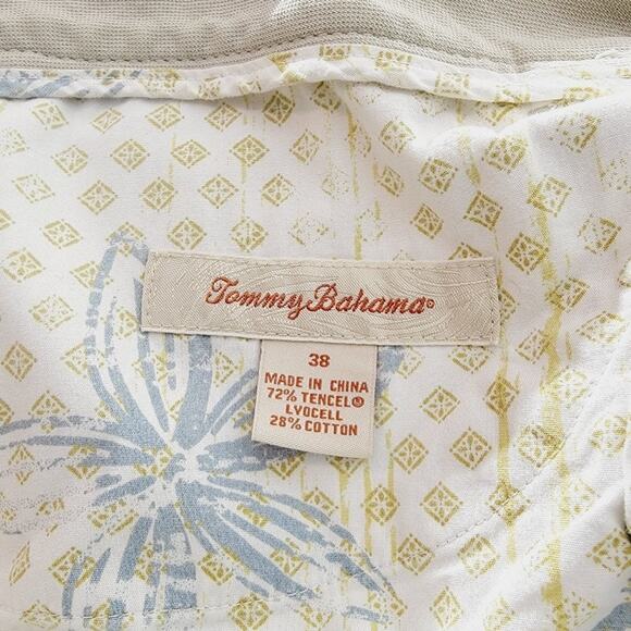 Tommy Bahama 5 Pocket Pants Men's 38x30 Khaki Stretch Tencel Blend Tan - Picture 13 of 16